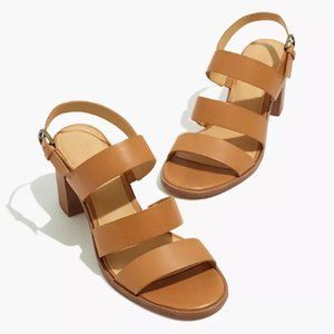 Madewell - The Abbi Sandal, Cognac 7.5